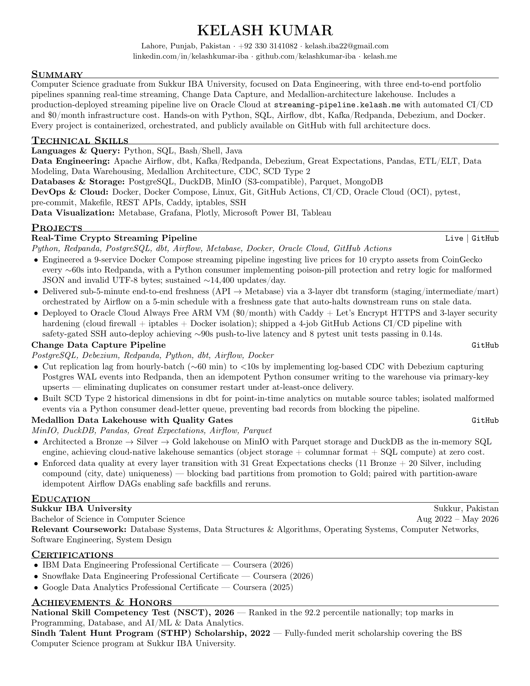 Résumé preview